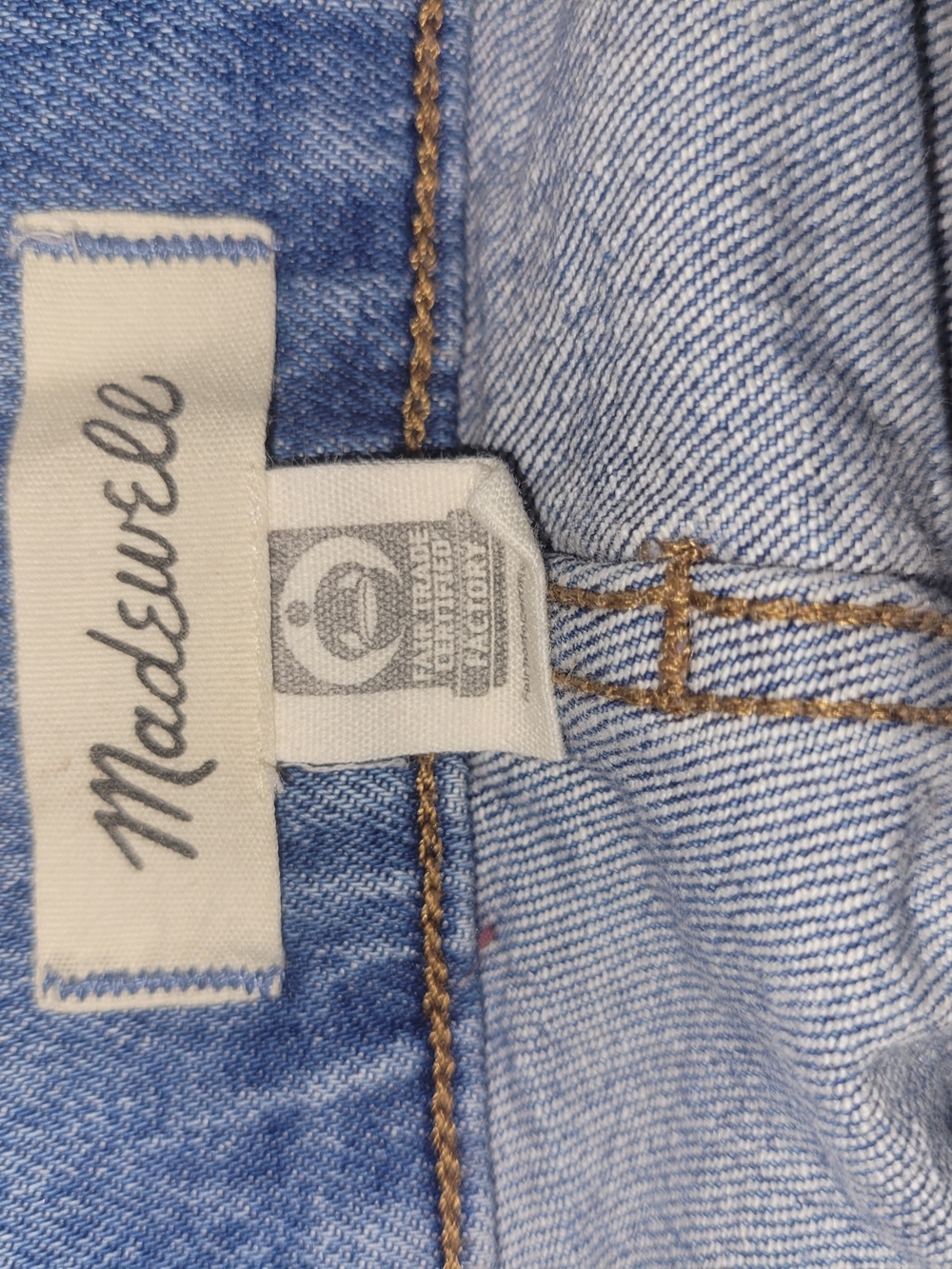 Madewell Light Blue Denim High-Rise Jeans - Picture 3 of 5